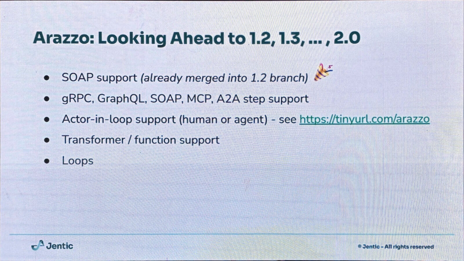 Arazzo Specification Roadmap